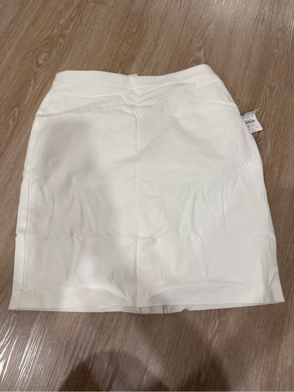J. Crew Crisp White Skirt